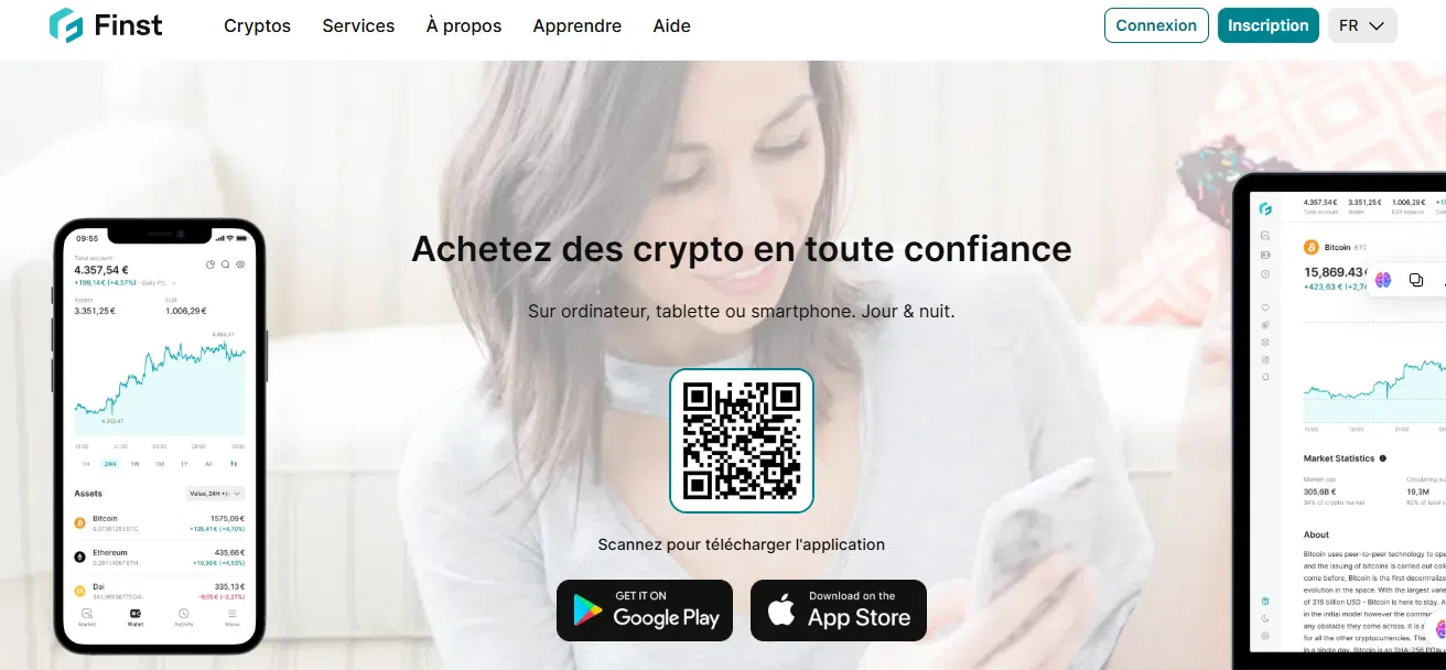 application mobile Finst