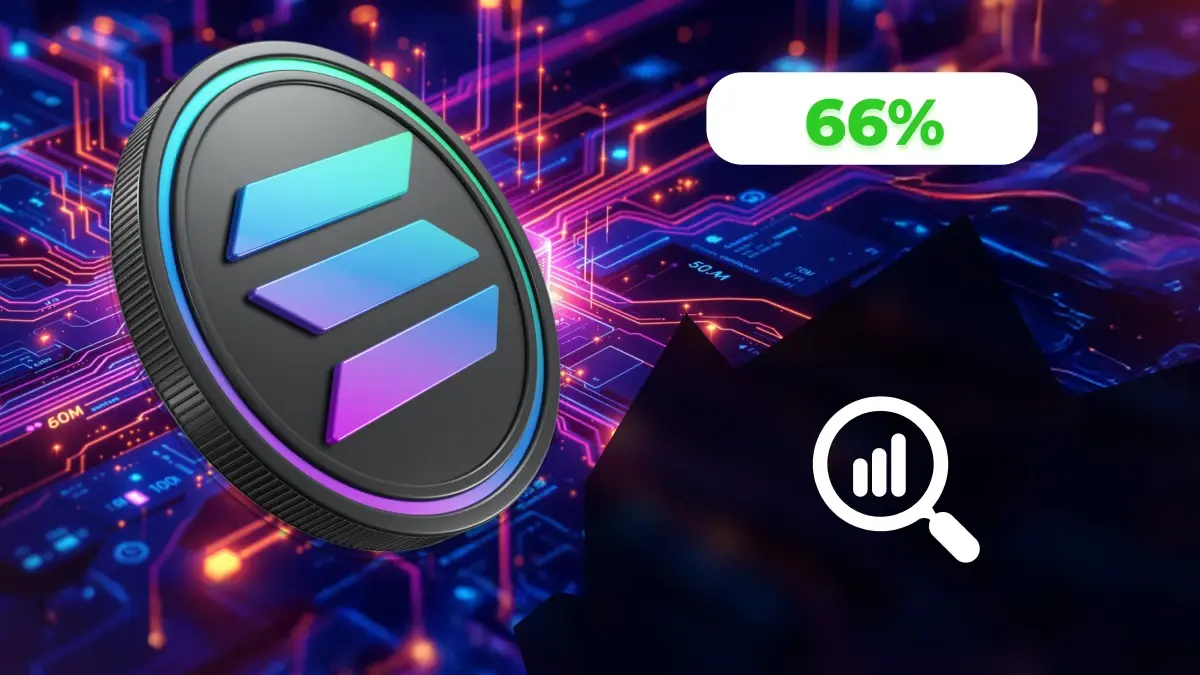 Solana hausse 66%