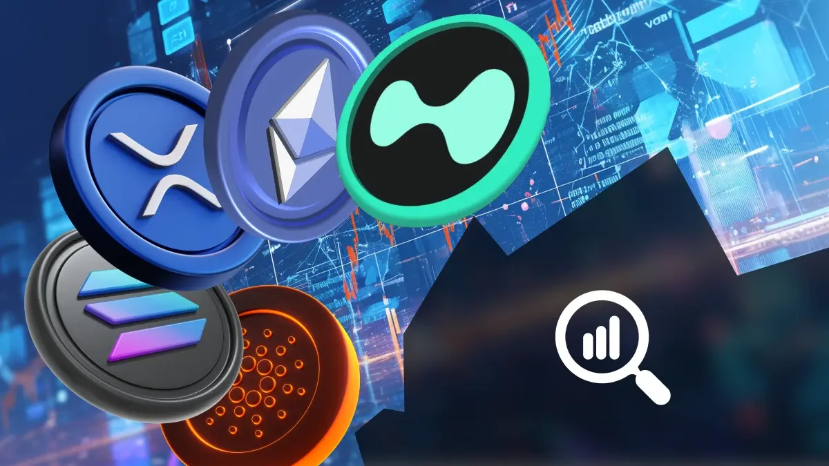 ETH, XRP, ADA, SOL et HYPE  Valère Peter