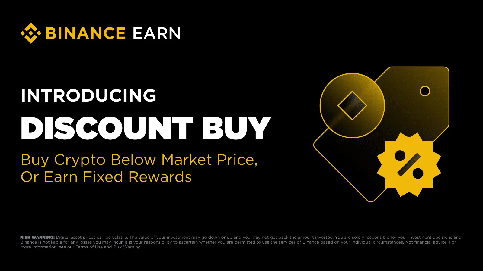 Binance Discount Buy
