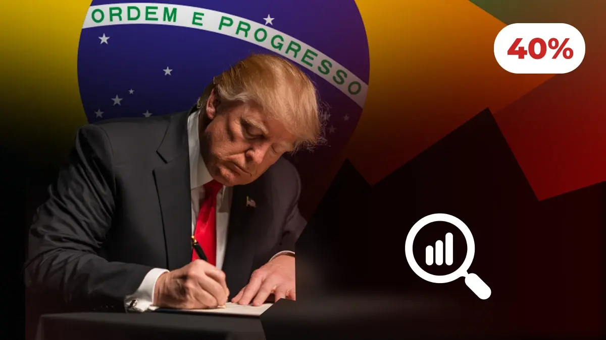 Trump taxe le Brésil 40 %