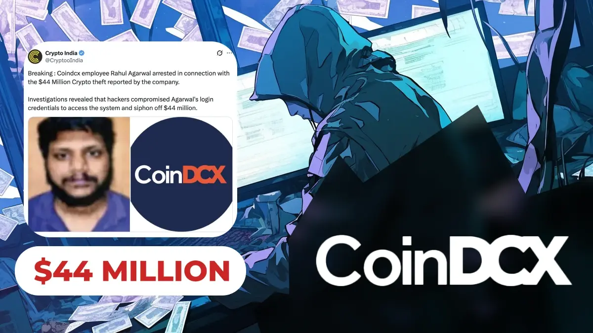 CoinDCX Ingénieur Rahul Agarwal arrêté