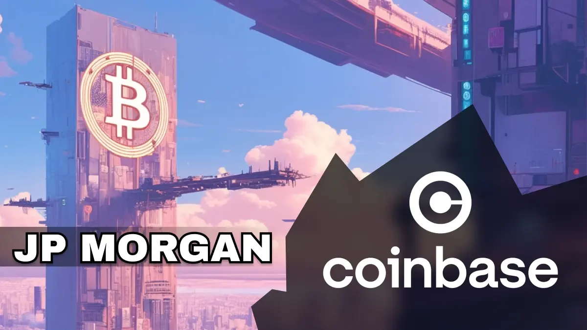 JPMorgan et Coinbase