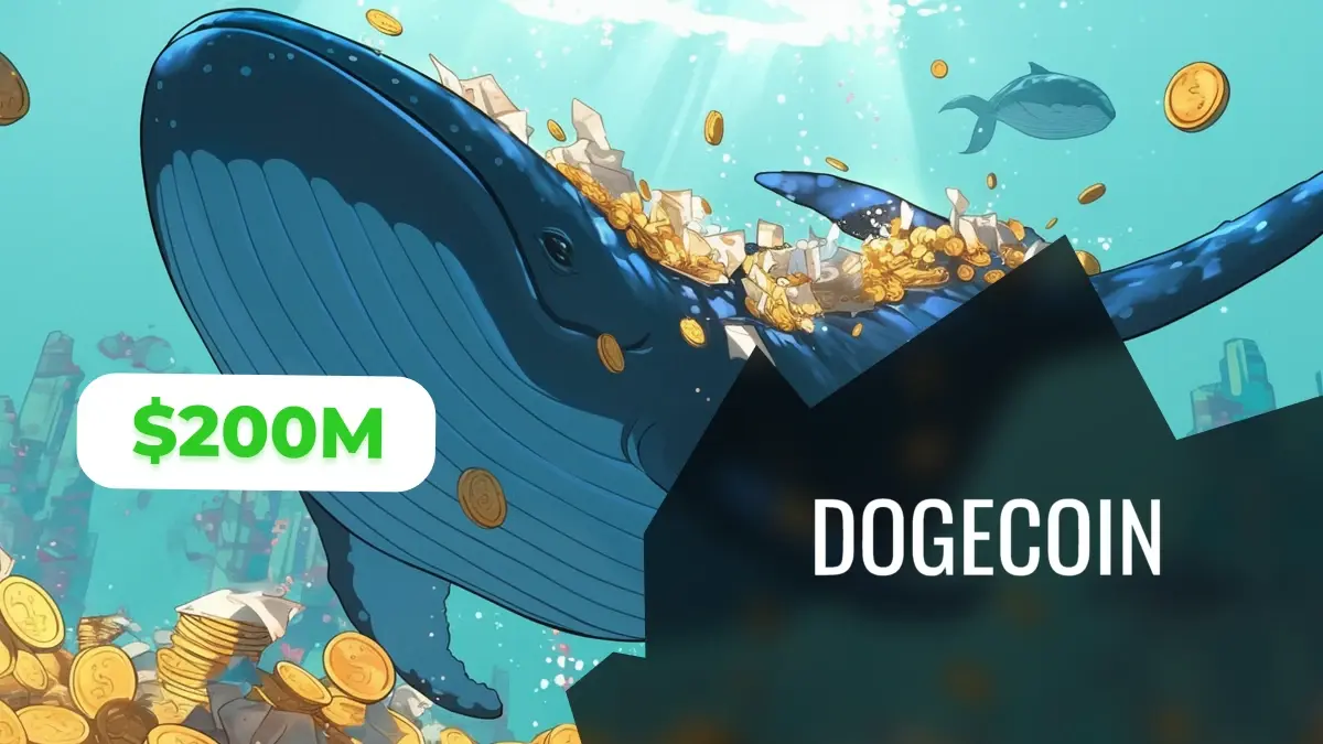 whales 200 millions de dollars  Dogecoins (DOGE)