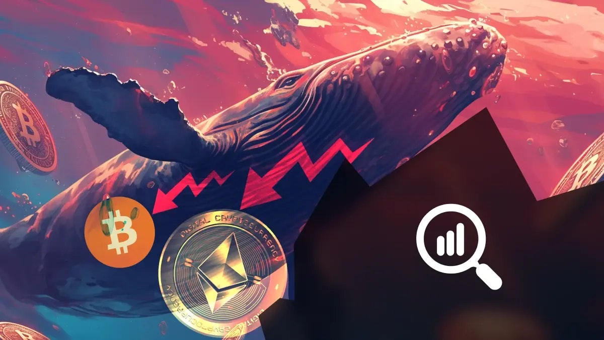 Bitcoin et Ethereum en baisse : les baleines dictent le tempo