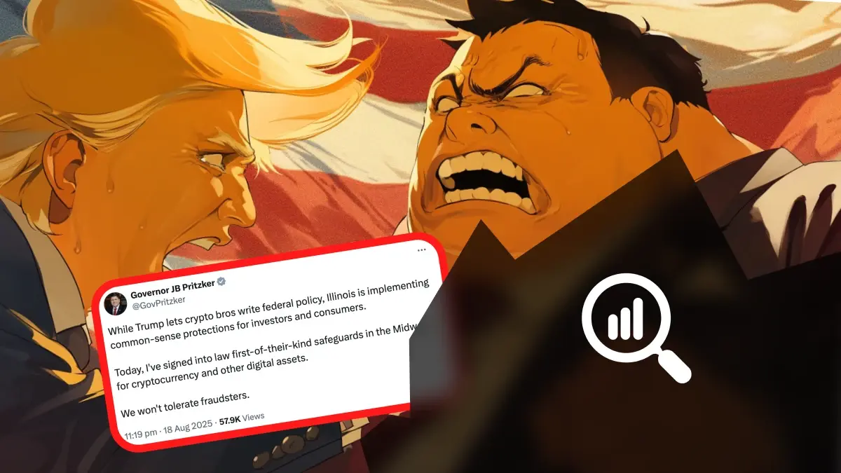 J.B. Pritzker vs Trump
