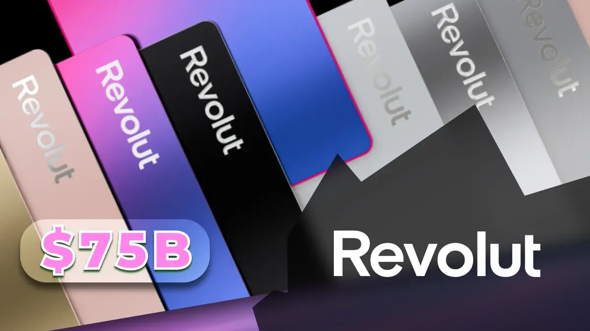 revolut évalué à 75 milliards de dollars