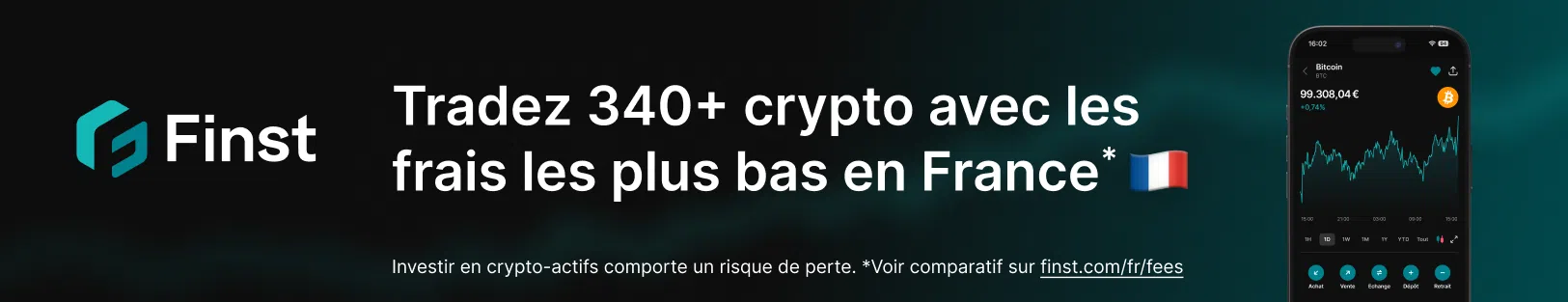 finst permet de trader plus de 340 crypto en france avec frais bas