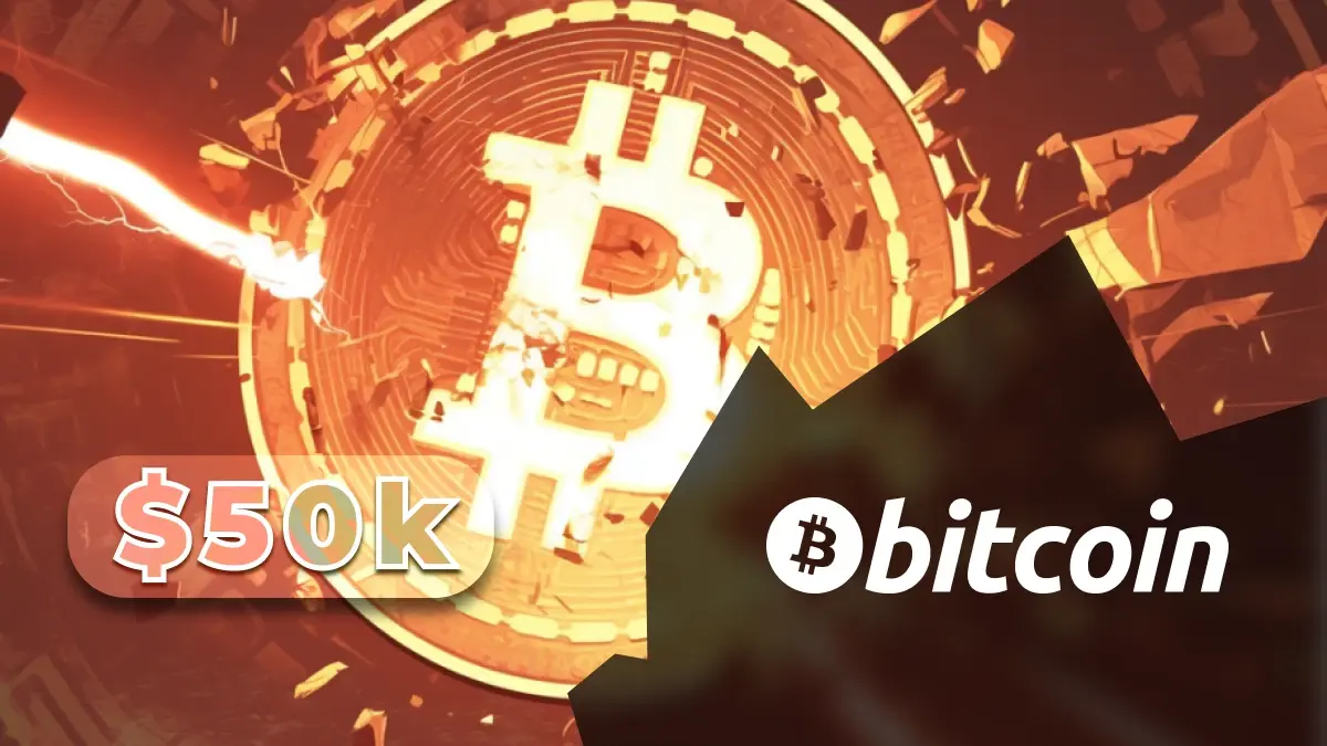 Bitcoin bientôt à 50 000$