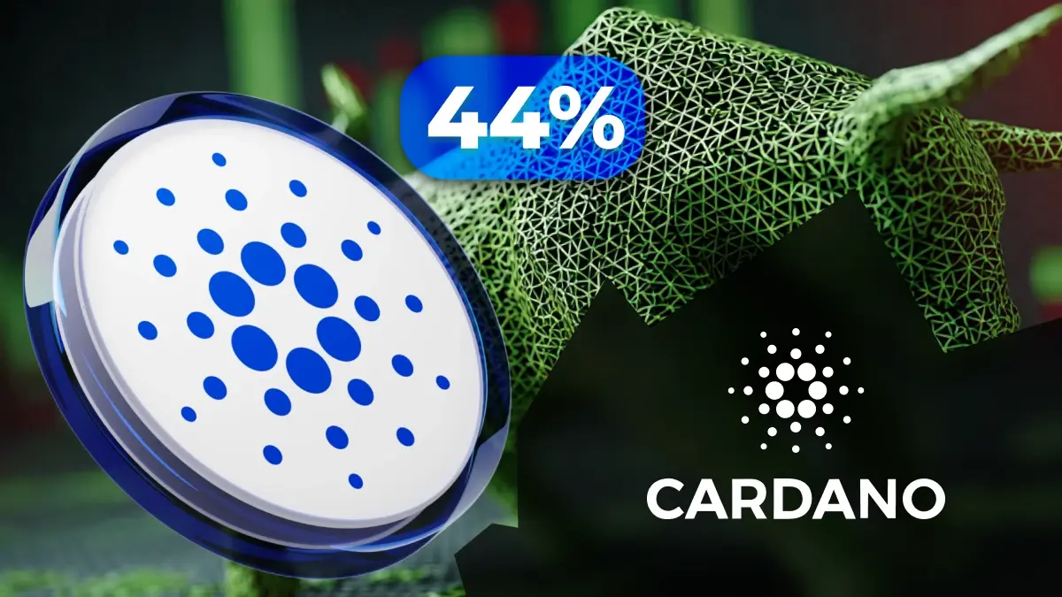 Cardano (ADA) +44%