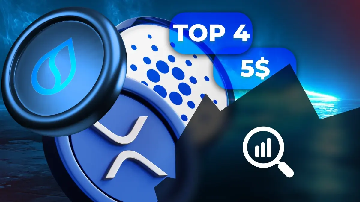 Top 4 cryptos à moins de 5 $