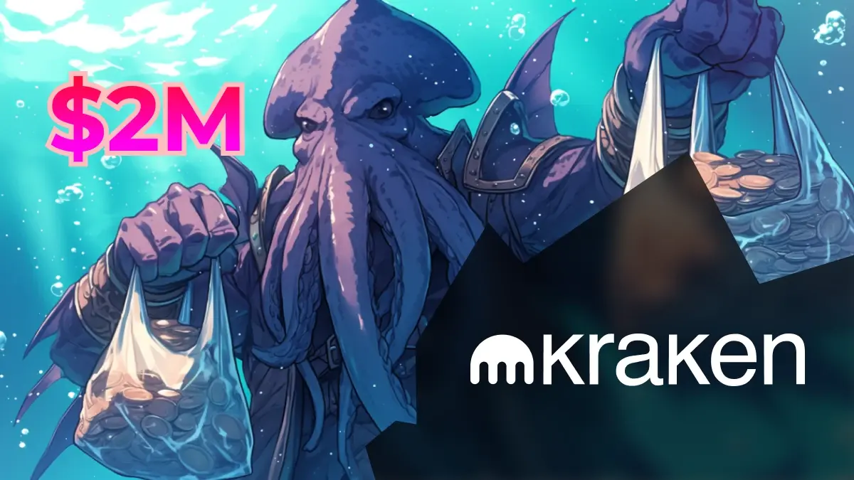 Kraken fait un don de 2 millions de dollars