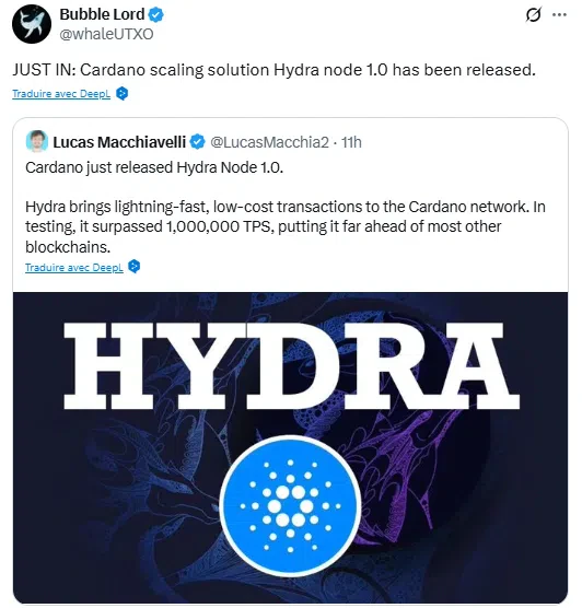Hydra Node 1.0