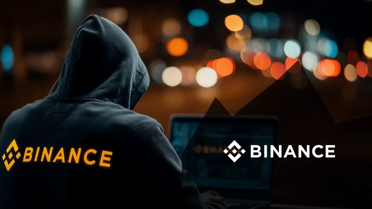 Binance ciblée