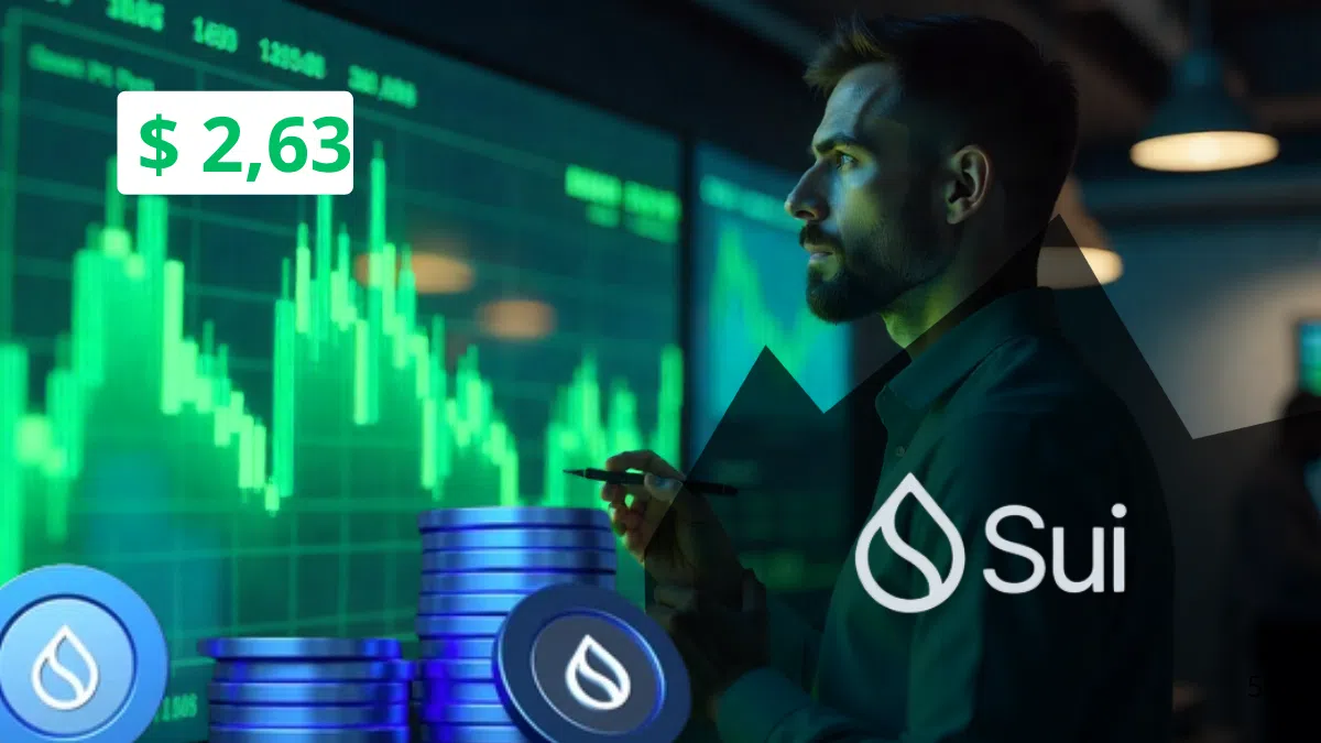 SUI reste bloqué sous les 2,63 $