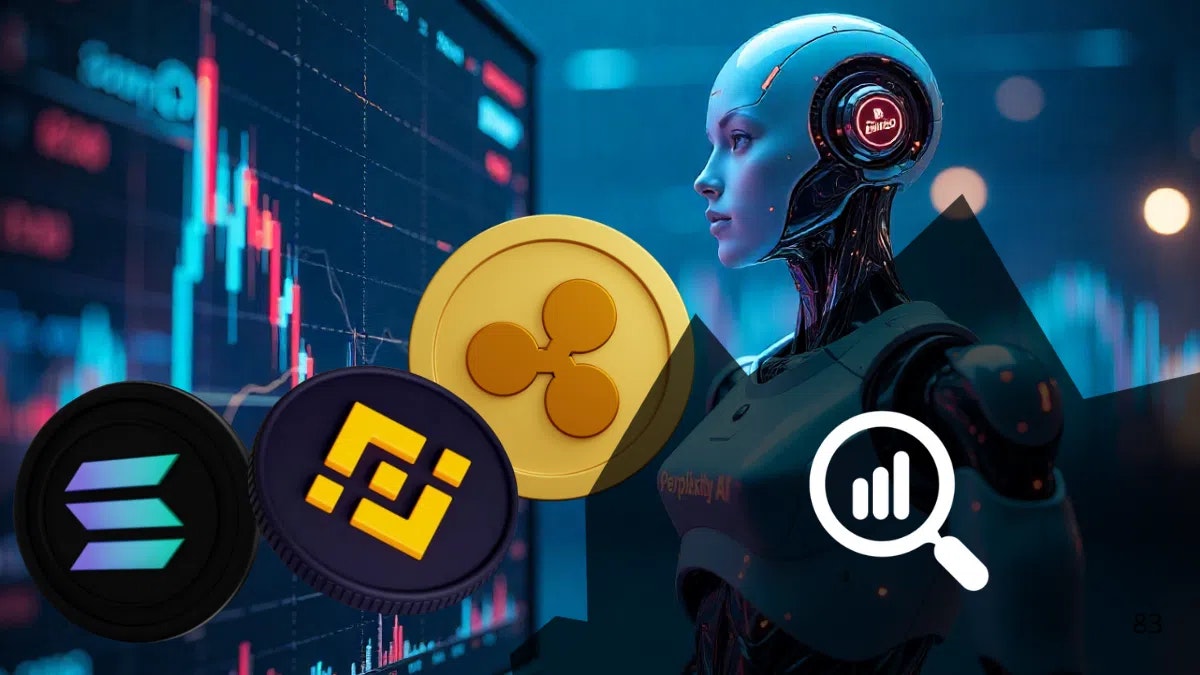 Perplexity AI prédit un rebond spectaculaire pour BNB, XRP et Solana d’ici fin 2025
