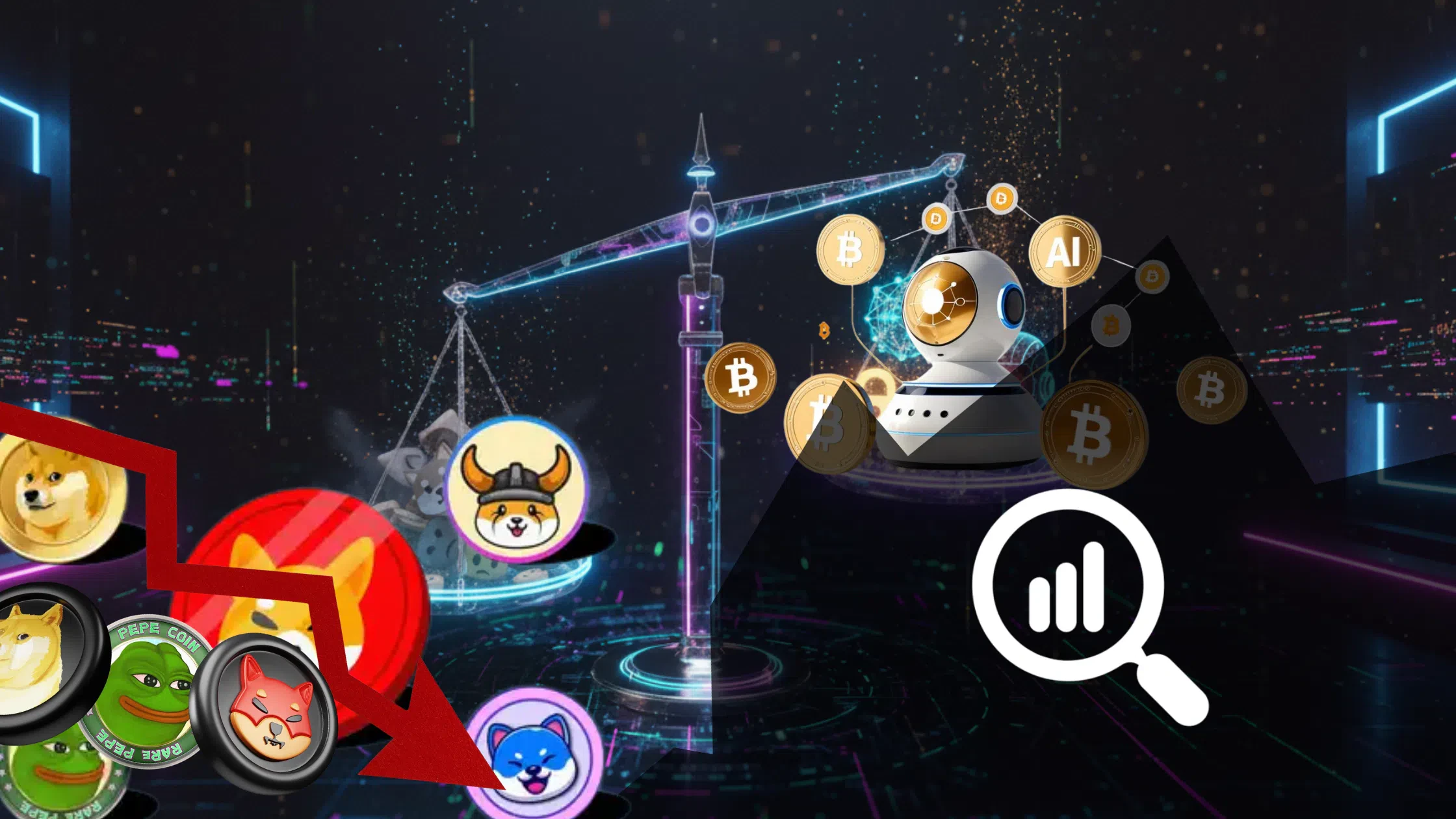 Memecoins perdent du terrain Memecoins perdent du terrain