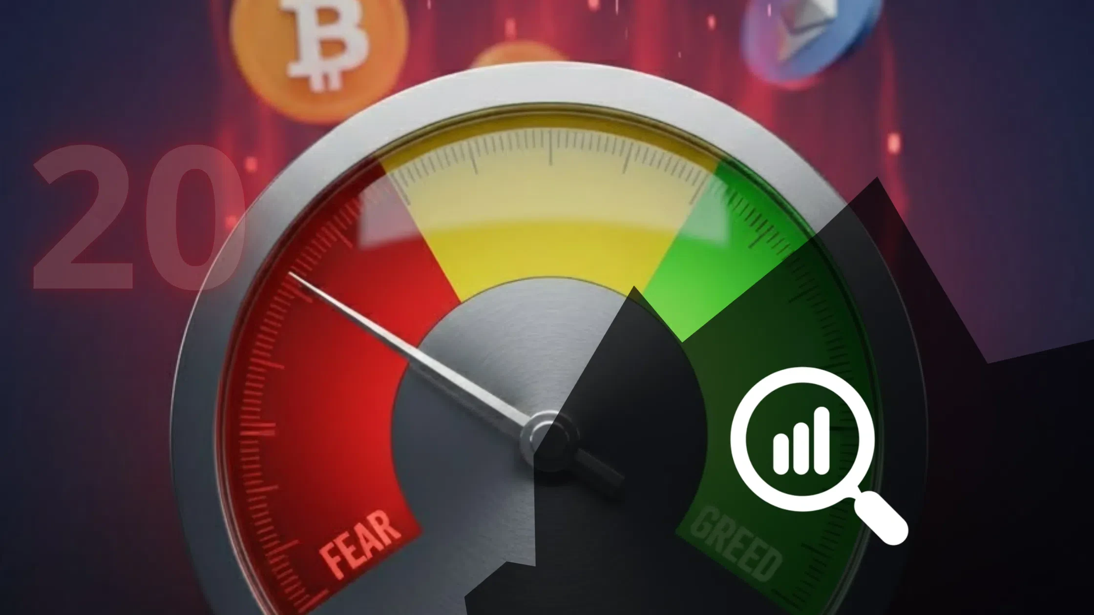 Crypto Fear & Greed Index chute à 24 Crypto Fear & Greed Index chute à 24