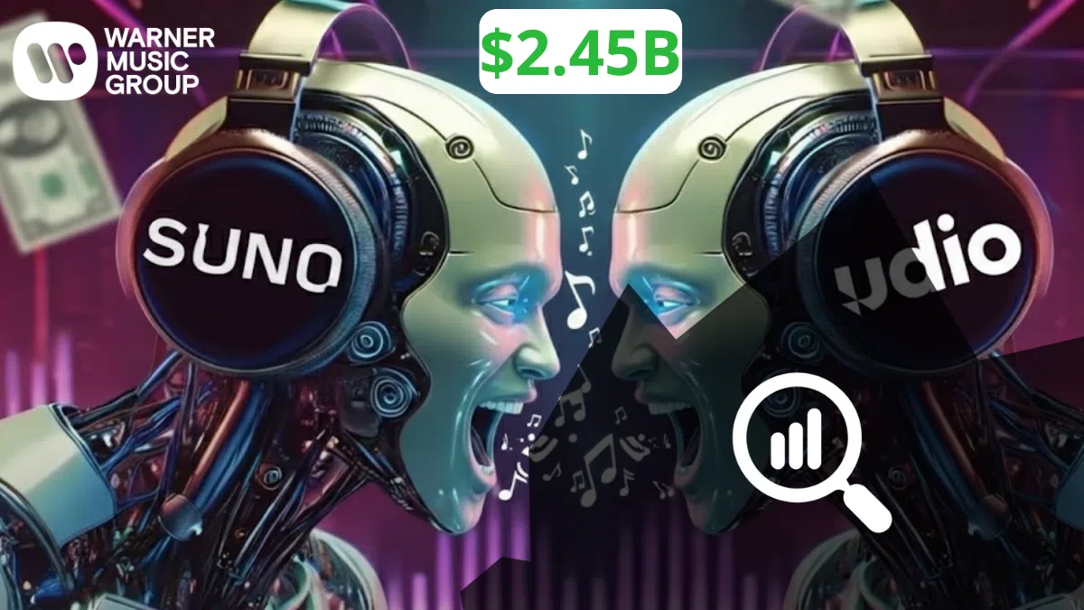 Warner Music et la plateforme d’IA Udio