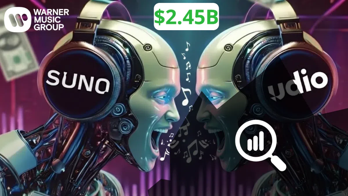 Warner Music et la plateforme d’IA Udio Warner Music et la plateforme d’IA Udio