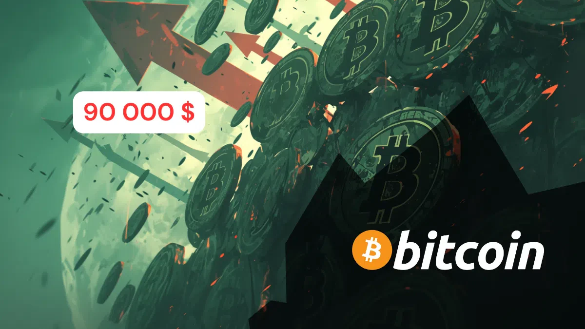 Bitcoin piétine sous les 90 000 $
