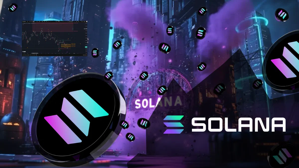 Solana teste son support à 118 $