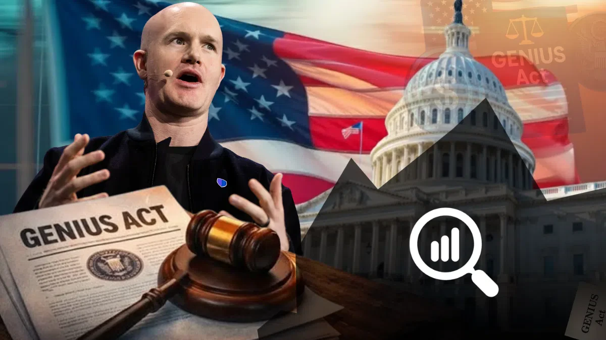 Brian Armstrong tire la sonnette d’alarme sur le GENIUS Act