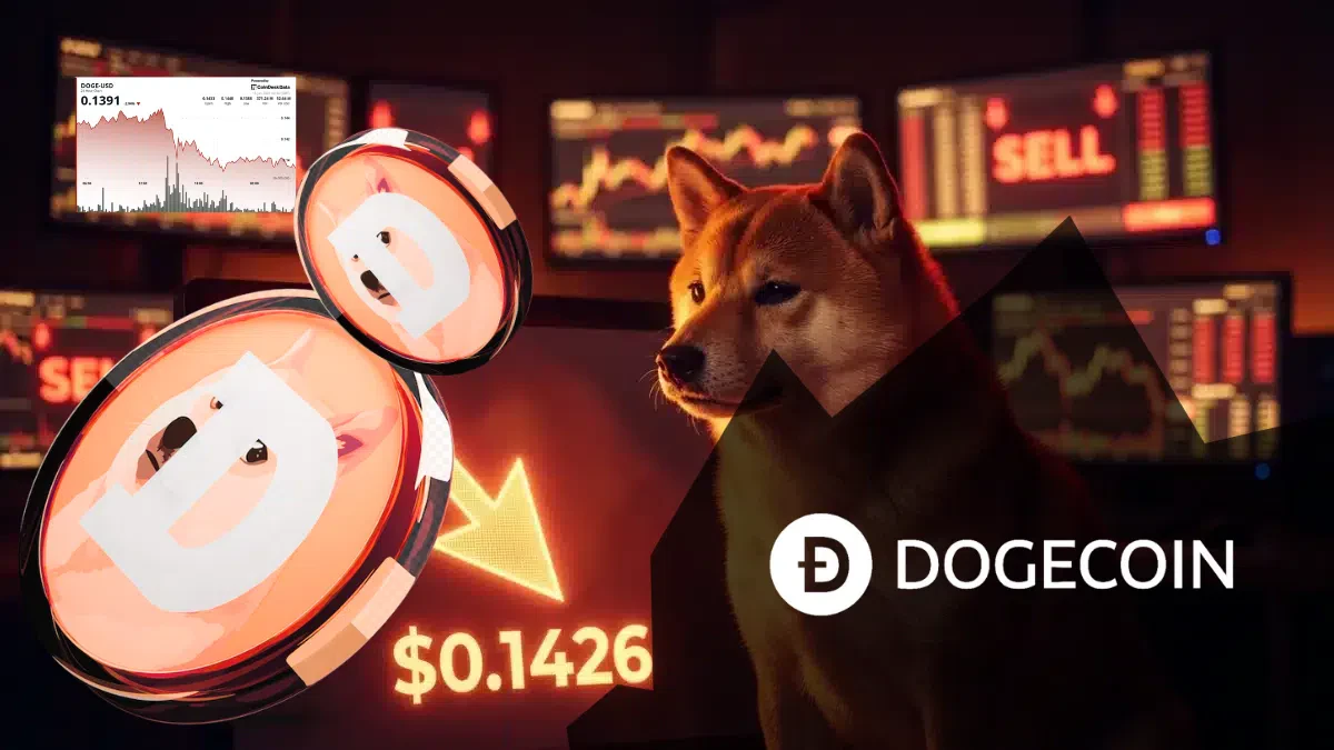Dogecoin chute de 4 %